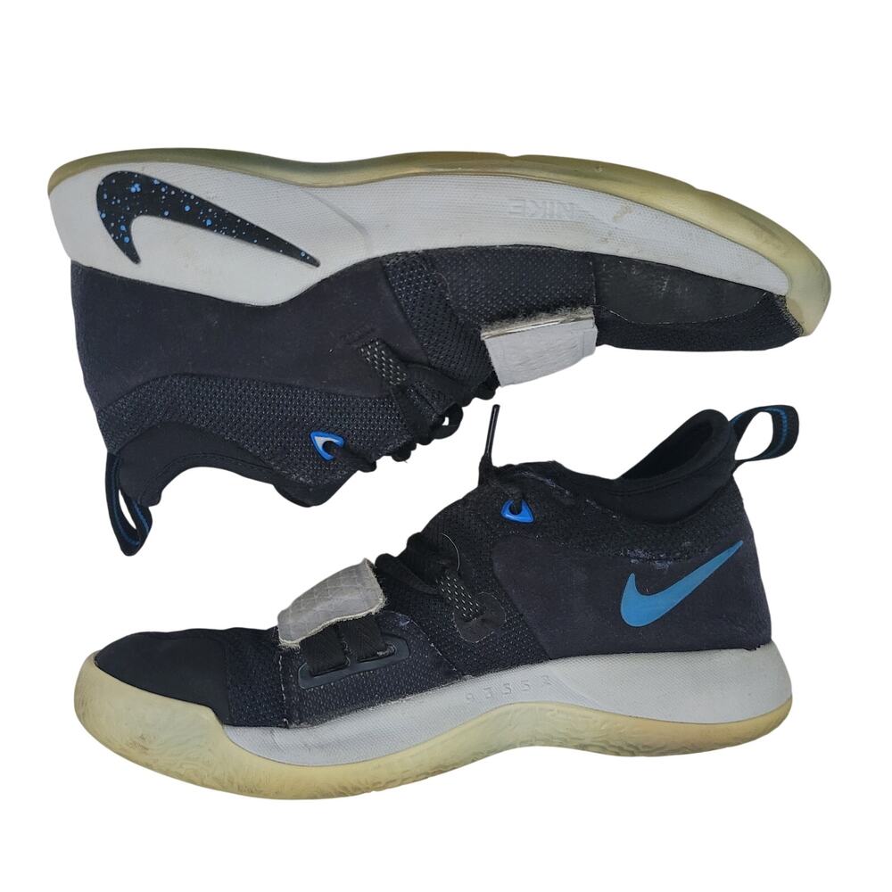 Nike Youth‎ Size 5.5Y PG 2.5 Basketball Shoes Photo Blue Black